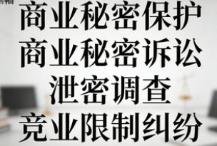 商业秘密保护体系建设与纠纷解决——构筑企业*核心的“秘密堡垒”，严惩窃密与违约行为